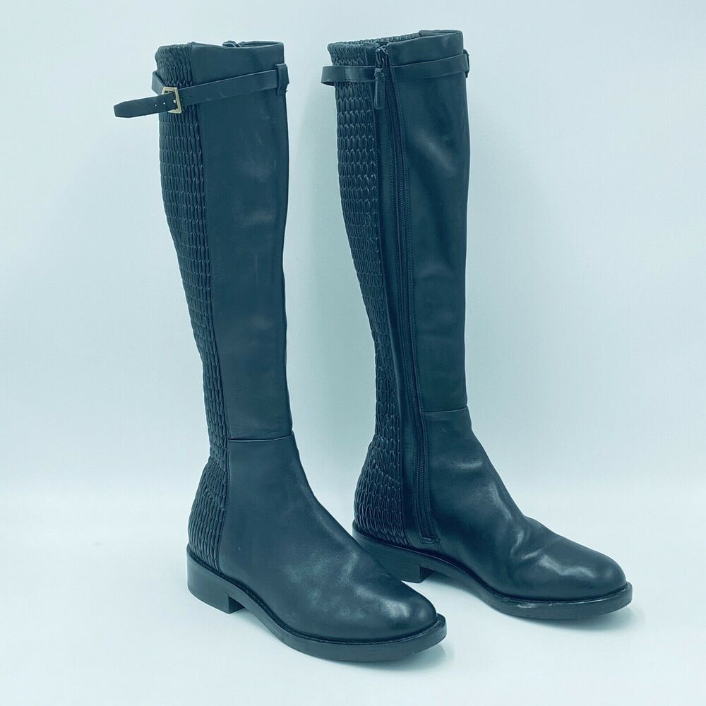 Cole Haan 6B Rockland Boots Knee High Leather